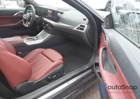 2025 BMW 430I из США, поврежденный, VIN WBA33DB00SCU18176